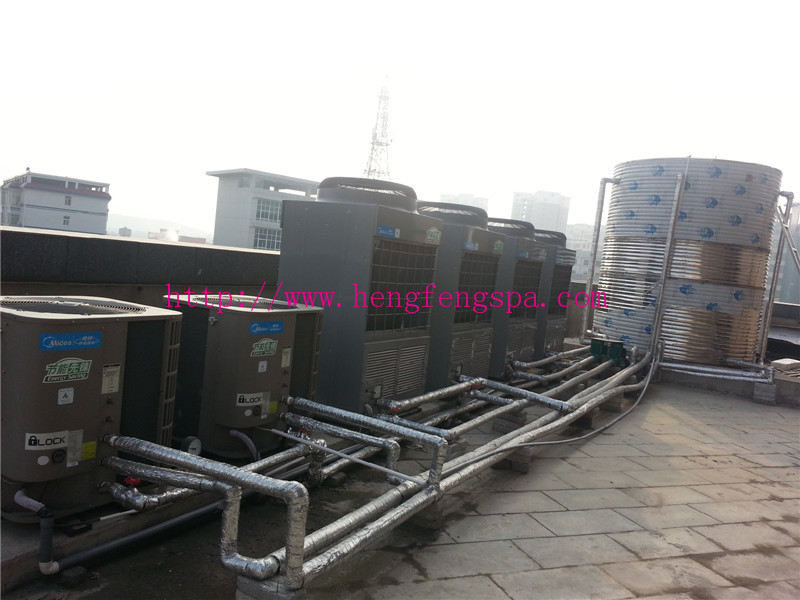 美的空氣能熱水器，熱泵熱水設備，中央熱水設備